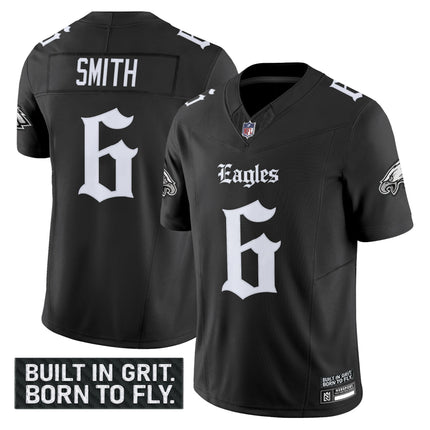 Men's Philadelphia Eagles 'Gothic Philly Edition' Vapor Limited Jersey V2 - All Stitched