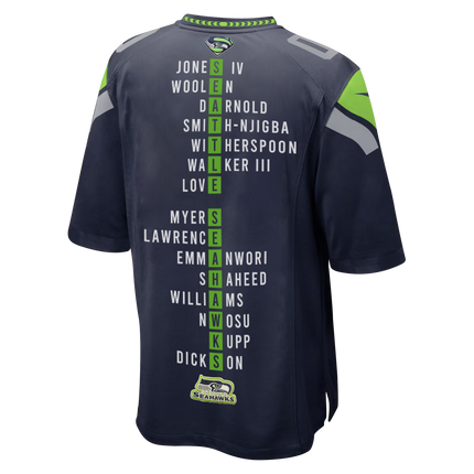 Super Bowl LX Champions Seattle Seahawks Stitched Jersey
